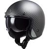 LS2, Casco Moto Jet BOB SOLID CARBON Matt Carbon, L