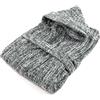 Carrara AMSTERDAM Accappatoio con cappuccio in Spugna di Cotone (IT, Testo, S, M, Regular, Regular, Green)
