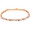 LUXURY MILANO Bracciale tennis Luxury Milano in argento con zirconi bianchi. Altezza 2,5 mm. Lunghezza 19,5 cm.