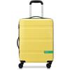 DELSEY PARIS Delsey Trolley cabina rigido, prodotto dalla celebre azienda DELSEY. Dispone di 4 ruote girevoli e chiusura integrata con combinazione a 3 cifre con funzione TSA. Presenta un ampio scomparto principa
