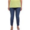 FIORELLA RUBINO: Jeans Skinny Push up Giada Curvy Size Blu Stagione Primavera Estate 2024.