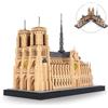 LULUFUN Set di blocchi da costruzione mobili Notre Dame de Paris, modello da costruzione, puzzle 3D per adulti, architettura, giocattolo da costruzione, 5210 pezzi