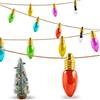 Zecouk Accessori per Casa Delle Bambole, 45 cm Luci Natale La Casa Delle Bambole Luci Fatate per Decorazione in Miniatura (B)