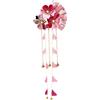 minkissy 1 Pc Fermaglio Per Kanzashi Forcina Per Donne Giapponesi Molletta Di Fiori Forcine Di Fiori Forcina Da Donna Per Cinese Mancare Bosso Di Prugna Geisha