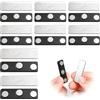 Gosknor 8 Paia Chiusura Magnetica per Tende, Accessorio per Tende Oscuranti per Tende da Finestra Magneti per Tende con Adesivo Clip Magnetiche per Tende per Tende Oscuranti