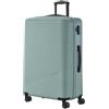 travelite valigia rigida a 4 ruote grande 96 litri, serie bagagli BALI: Trolley rigido in ABS con chiusura a combinazione TSA, 77 cm