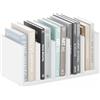 Furinno HERMITE organizer e accessori da scrivania con portadocumenti, organizzazione ufficio, libreria da scrivania, per forniture da ufficio, Bianco