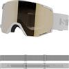 Salomon S/view Access, Occhiali Sci Snowboard Unisex: Campo Visivo Esteso, Riduzione Affaticamento Oculare & Abbagliamento, e Fine della Condensa, Bianco, Senza Taglia