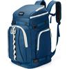 Lunidry Borse per Scarponi Sci, 65L Zaino per Scarponi da Sci Snowboard con Scomparto per Casco, Giacca, Occhiali, Guanti, Borsa da Sci, Snowboard, Pattini, Pattini in Linea