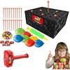 Voihamy Balloon Whack Gioco | Balloon Blasts Box Gioco | Hammer Balloon Box Gioco da Tavolo | Whack A Balloon Gioco di Esplosione | Set da Gioco per Feste di riunione