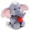 NICI peluche elefante Love con cuore magnetico grigio scuro 32cm - Simpatico peluchetto con imbottitura morbida per giochi e coccole, perfetto come idea regalo per bambini e adulti - 61486