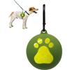 Fulenyi Cane Porta Palla da Tennis - Allenatore di Cane in Silicone | Cravatta per Guinzaglio per Cane a Mani Libere, Giocattoli Portatile per Animali Domestici per Cani, Cucciolo all'aperto