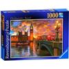 Ravensburger Puzzle da 1000 pezzi per adulti e bambini dai 12 anni in su al tramonto di Londra Westminster