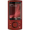 Nokia 6700 slide Cellulare (UMTS, GPRS, Bluetooth, Fotocamera da 5 MP, Lettore musicale) red (Importato da Germania)