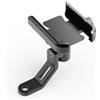 YYGGWL Porta Cellulare Moto Per SH300 SH 300 SH300I SH 300I I Supporto Per Cellulare Per Motocicletta Navigatore GPS Specchietto Manubrio Staffa Accessori Porta Cellulare GPS(Mirror Holder Black)