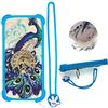 Lovewlb Custodia per Huawei P8 Gra-L09 Custodia Bordo del Silicone + PC Card Stand Case Cover XKQ
