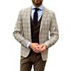 ZUOYIMEI Abito Giacca Uomo Gioventù Temperamento Tendenze Blazer Uomo Casual Moda Abito Uomo Banchetto Ballo Classico Manica Lunga Abito Uomo A-07 3XL