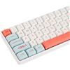 SOLIDEE 141 Keycaps Set Personalizzati, 60% PBT Dye Sublimation Profilo XDA Keycaps ANSI per Tastiera Meccanica Gaming 61 64 68 87 104 108 Tasti (Salmon)