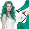 RUNATURE Extension Capelli Veri Cheratina 35cm 25s 25g Teal Extensions Capelli Veri #Teal