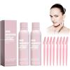 Tkekruh 2pc Spray per l'identificazione dei capelli per la pulizia del viso 100ml, Hair Identifier Spray per Face Shaving, Dermaplaning Tool for Face, Delicato E Delicato Sulla Pelle Senza Irritazioni