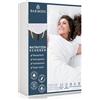 BARBONS Coprimaterasso Per Materasso Singolo 90 x 200 cm Polyester Impermeabile 4 Angoli Elastici Certificato OEKO-TEX® Tessuto Traspirante senza Prodotti Chimici