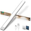LROLTEF Luce LED Sottopensile Cucina - 40CM Sensore di Movimento per Luce Armadio - 2200mAh Luci Lampada Dimmerabile per Cucina Soggiorno Scale Camere da Letto | 1 Pezzi Argento