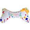 ZEACCT 1 Pezzi Giocattoli per Cani - Osso di Compleanno Regalo + Torta Giocattolo da Masticare, per Cani Piccoli e Medi, Gioco Cartilagine Durevole, Non Tossico, Ideale per Festeggiare e Allenare i Denti