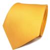 TigerTie Designer Cravatta in seta - giallo sole giallo Uni - Cravatta in seta Silk Tie