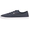 Tommy Hilfiger Donna Sneakers Vulcanizzate Washed Canvas Profilo Basso, Blu (Space Blue), 37