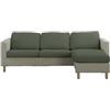 Estoralis | JAVA | Rivestimento seduta e schienale per divano e poltrona | Tessuto super elastico C/ 12 Verde scuro | Taglia L (tra 50-85 cm x 95-130 cm e 10-20 cm di altezza)
