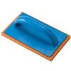 Ausonia - Frattazzo in gommaspugna cm 21X14 con gomma morbida arancio per malta fine e intonachino