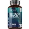 WeightWorld Elettroliti Vegani, 5 Sali Minerali, Magnesio, Potassio, Cloruro, Sodio Calcio, 6 Mesi di Scorta, 1 Compressa al Giorno, Elettroliti Integratore, Pre Workout, Post Workout, Electrolytes 180 Compresse