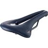 Selle San Marco SHORTFIT 2.0 Supercomfort Racing - Sella Bicicletta Gravel e Bikepacking, Leggera e Confortevole, con Foro Anatomico e Strato Gel Extra, Telaio Resistente in Acciaio - Taglia L3, Blu