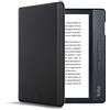 FOREFRONT CASES Cover per Kobo Libra H2O - Custodia per Kobo Libra H2O, Design a Conchiglia - Nero - Sottile e Leggero, Auto Svegliati Sonno Funzione, Protettiva Cover per Kobo Libra H2O