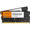fanxiang Kit SODIMM da 64 GB (2x32 GB) RAM DDR4 3200 MT/s CL22 Kit di Memoria per Laptop con Dissipatore di calore, perfetto per giochi e multitasking