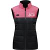 TRIGLICOLEUM Gilet riscaldato da uomo e donna, con 11 zone di riscaldamento, regolabile, unisex, con riscaldamento, senza maniche, per caccia, campeggio, sci (senza batteria), Colore: rosa., s