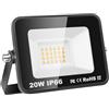 Willpower Faro LED Esterno 20W Faretti LED 3500K Bianco Caldo