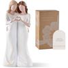 Storieme Statua per Sorelle, Scultura in Resina per Migliore Amica - Regalo Emozionale per Compleanno, Natale e Festa della Donna - Simbolo di Amicizia e Amore