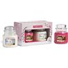 Yankee Candle Set regalo, 2 candele profumate in giara media, Collezione Snow Globe Wonderland
