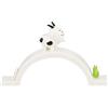 Alessi Signorina Due Cornetti AGJ01 17 - Statuina per Presepe in Porcellana, Decorata a Mano, Multicolore