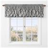 VCNY Home Carmen da Finestra mantovana Finestra di Alta qualità, Trattamento, 152,4 cm X20, Grigio