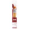 KUM 5160016 - Set di pennelli School&Art Mix, per artisti, pennelli per la scuola, materiale artistico
