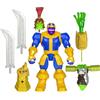 Marvel Hasbro Marvel MixMashers, Thanos, action figure deluxe e accessori degli Avengers personalizzabili da combinare e abbinare