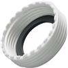 MONTERAL Adattatore a Vite per Valvola da 1 1/4 a 1 1/2 per Lavello in Plastica Bianca - MONTERAL