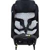 JYOKO KIDS Fodera per riduttore seggiolino auto in cotone Compatibile con Axkid One (White Star)