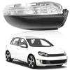Konuooer Indicatori di direzione specchietto retrovisore per Golf 6 MK6 /GTI / R20, Freccia luci spiegelblinker Laterale per Tou-ran 2011-2015 5K0949102 (Destra - Lato Passeggero)