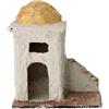 Holyart Casa Miniatura presepe Napoletano 4 cm Stile Arabo 12x12x10 cm