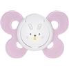 Chicco Succhietto Chicco Physio Comfort Silicone Coniglietto Rosa Bianco 0-6m