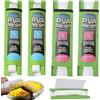 KLLJ Rete PVA per Pesca,4pcs Larghezza Rete PVA Borse,Rete PVA per Esche di Carpa,PVA Rete da Pesca Solubile per Cibo per Esche per Bollire