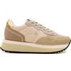 SUN68 Sneakers Donna Big Ally con talloncino oro